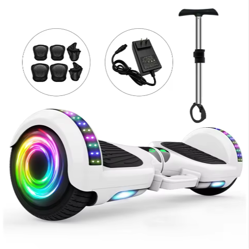 Bluetooth Enabled LED Hoverboard with Self Balance