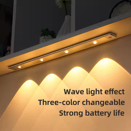 40cm Multi Color Wave Effect Wireless Induction Light