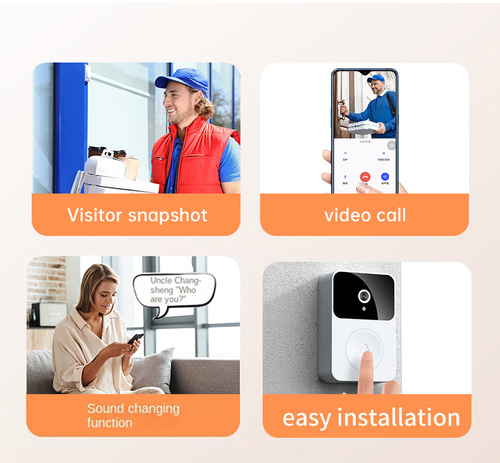 APP Controlled Wireless Security Video Doorbell