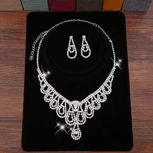High End Evening Crystal Jewelry Customizable