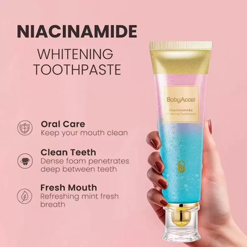 3-Pack Oral Care Niacinamide Whitening Tooth paste