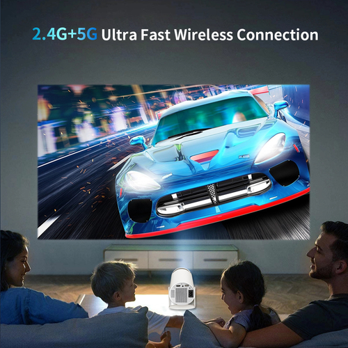 4K Game Projector with Controller Gamepad