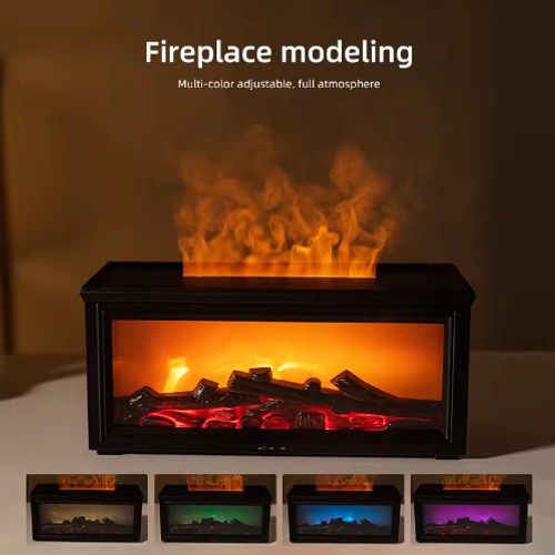 Multicolor Flame Aromatherapy Diffuser