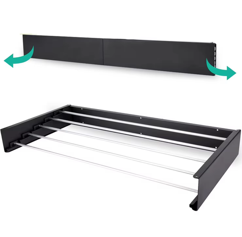 100cm Invisible Foldable Clothes Drying Rack
