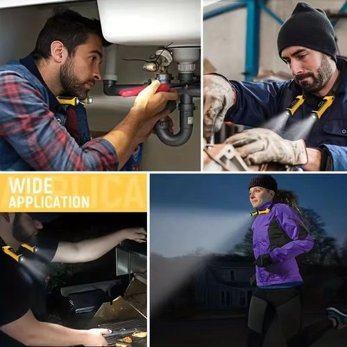 Rechargeable work light, LED neck reading light