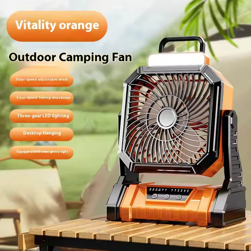 3in1 Use Portable Outdoor Camping Cold Fan