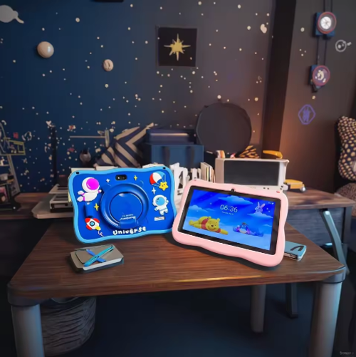 High Capacity Dual Camera Kids Tablet For Learning And Fun