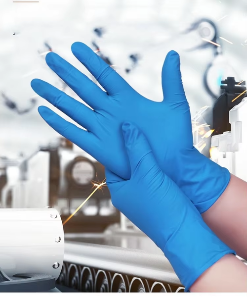 100pcs CE FDA Certified Disposable Medical Nitrile Gloves