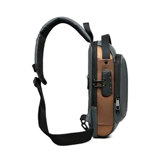 Shine Men's Premium Oxford Crossbody Bag