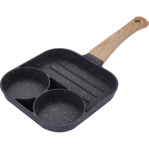 Multi Zone Non Stick Breakfast Cooking Pan