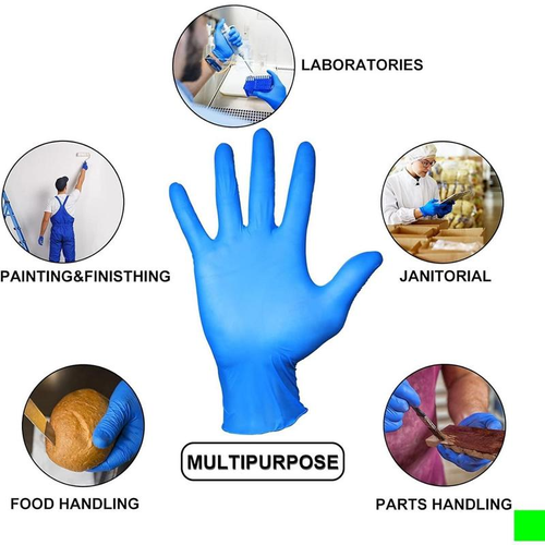 100pcs CE FDA Certified Disposable Medical Nitrile Gloves
