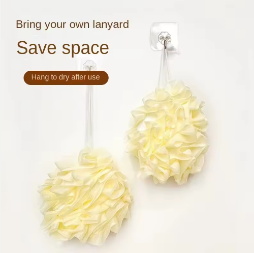 4-Pack 2 In 1 Double Sided Bath Ball