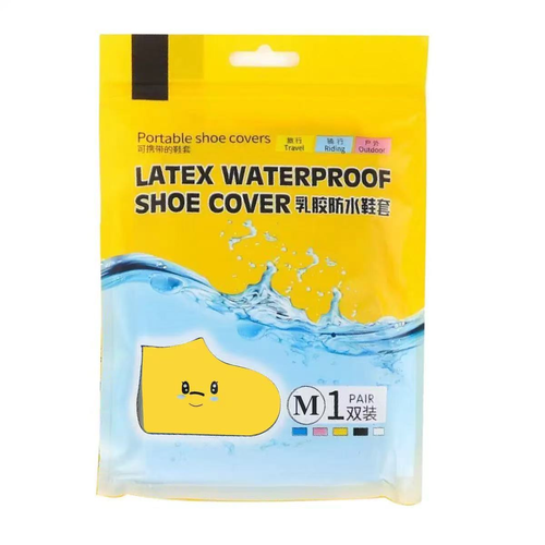 5-Pack Foldable Waterproof Anti slip Thickened Wear resistant Shoe Covers