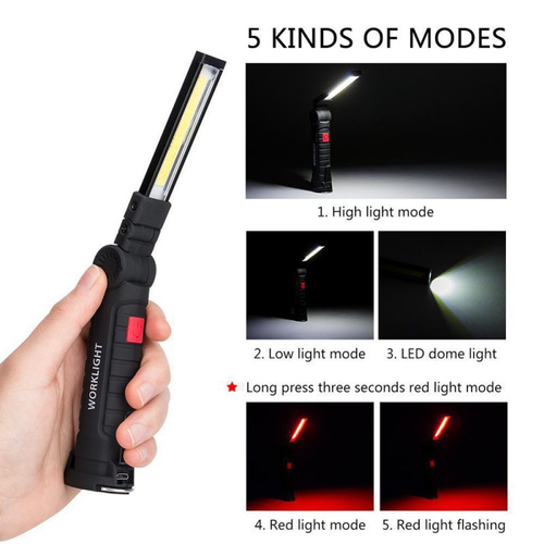 Multifunctional Folding Tool Light 360 Rotatable Portable Worklight