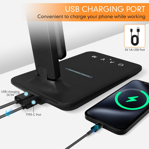 5in1WirelessChargeEyeFriendlyDeskLamp