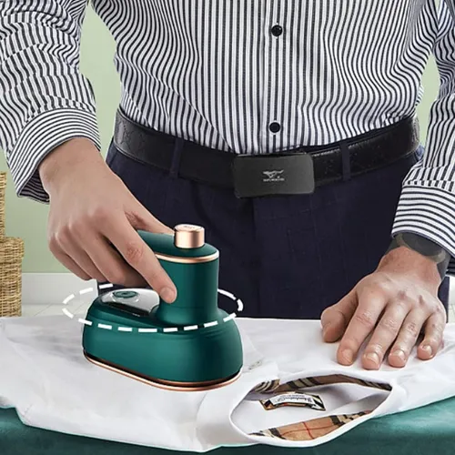 Portable Handheld Electric Iron – Green