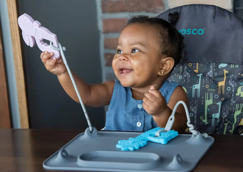 2-Pack Multi Use Silicone Baby Dining Mat