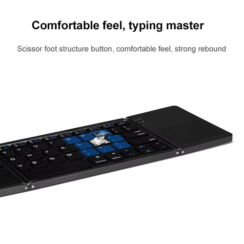 Tri Fold Wireless Bluetooth Keyboard