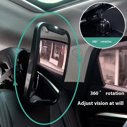 360 Rotatable Car Baby View Mirror