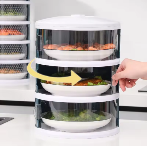 Stackable 5 Tier Food Fresh Keeper