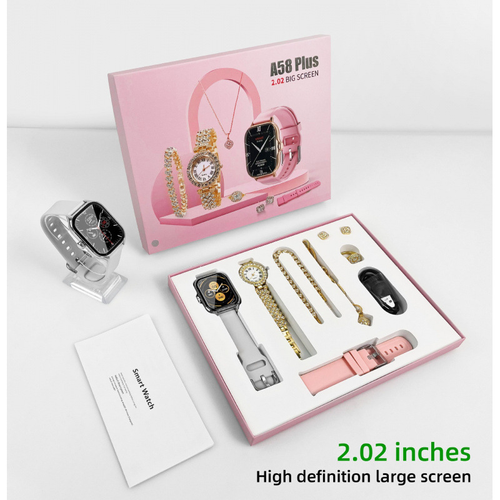 Fashionable Smart Watch and Jewelry Set