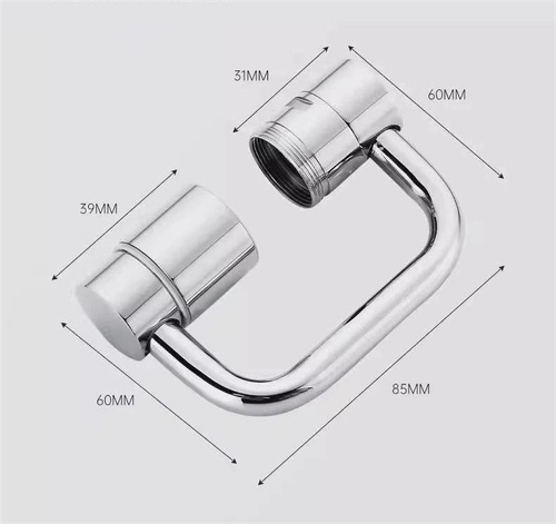 Universal Rotary Faucet With 1080 Rotation