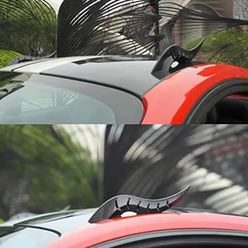 2-Pack Personality Upgrade Unique Shaped Car Roof Dragon Horn Kit