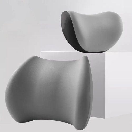 Car Neck Pillow and Lumbar Support Set