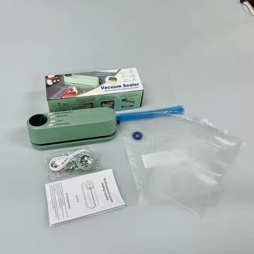 Wireless Handheld Vacuum Sealer With Digital Display 3 Speed Temp Control