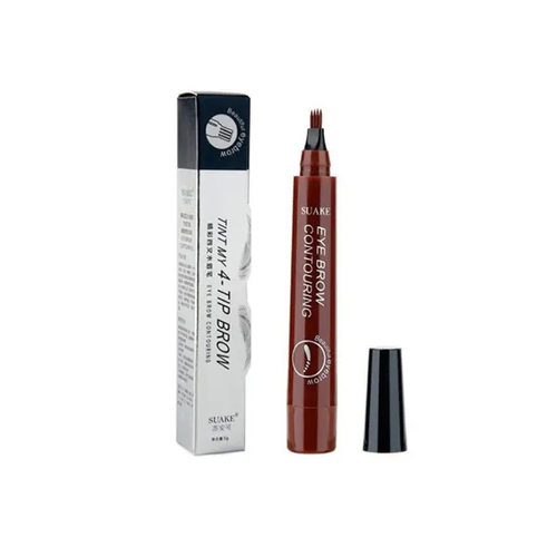 5 colors four-head bifurcated liquid eyebrow pencil four claws waterproof and anti-Han long-lasting not easy to smudge lazy eyebrow pencil