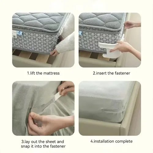 Bed Sheet Corner Fasteners – 4 Pack