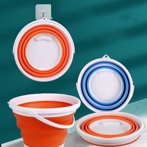 Portable Folding Bucket - Durable, space-saving bucket for car washing, camping, fishing, travelling and outdoor activities