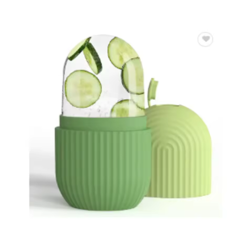 2-Pack Silicone Facial Ice Roller for Skin Care