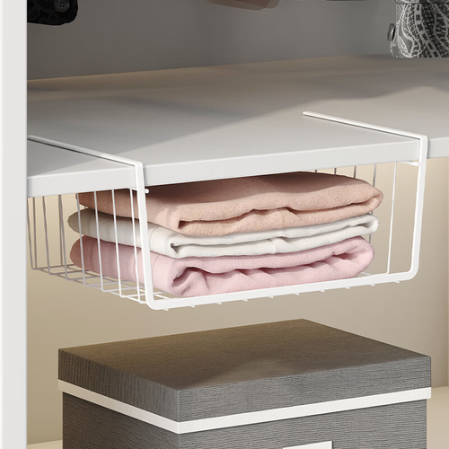 2-Pack 40*25*14cm Hanging Storage Basket