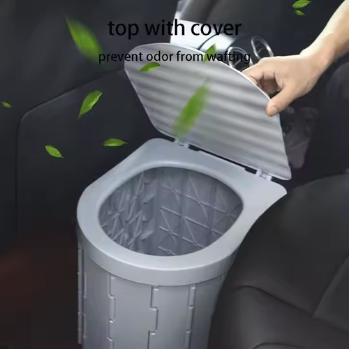 2-Pack Foldable Portable Camping Toilets