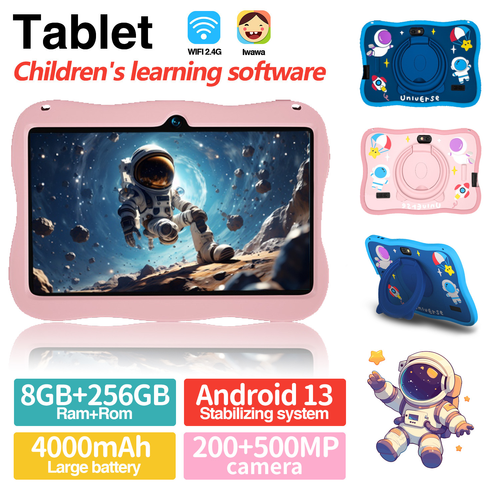 High Capacity Dual Camera Kids Tablet For Learning And Fun