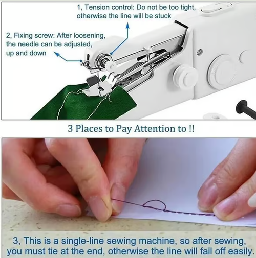 Mini Sewing Machine ( Instant Stitching )