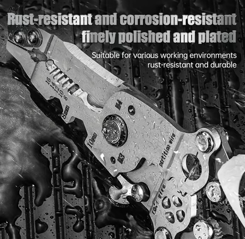 2024 New Multi-Function Folding Wire Strippers-Professional Electrician Tools