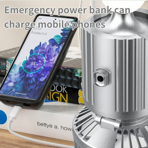 💥Hot sale-49% off💥Outdoor solar electric fan light camping light portable horse lantern