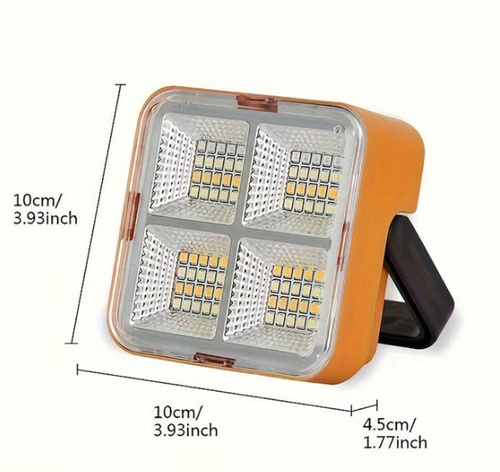 Solar Rechargeable Multifunctional Searchlight
