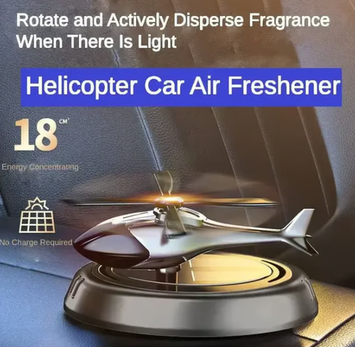 Solar car aromatherapy ornaments