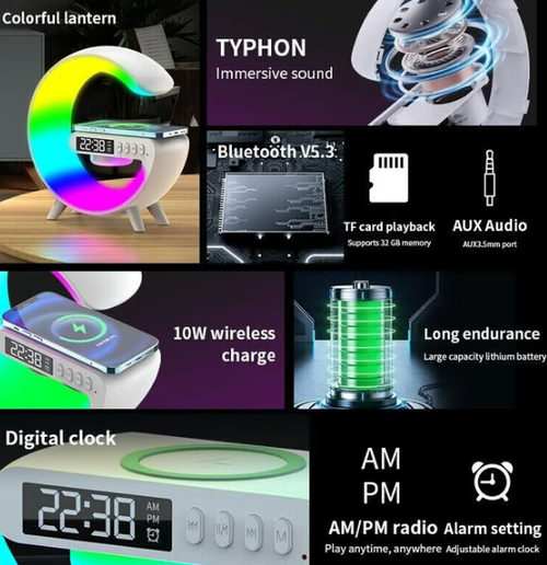 Multifunctional Bluetooth Speaker-Colorful