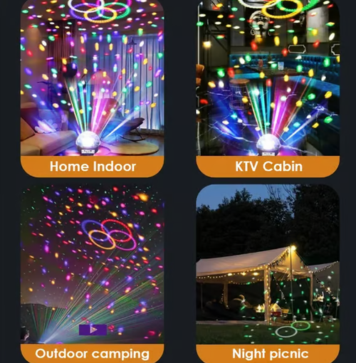 Solar Magic Ball Colorful Atmosphere Light