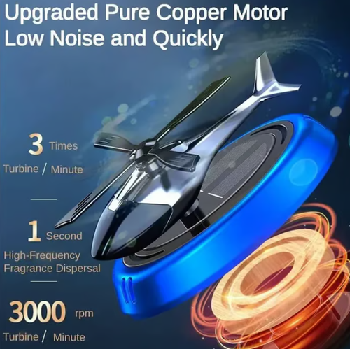 Solar car aromatherapy ornaments