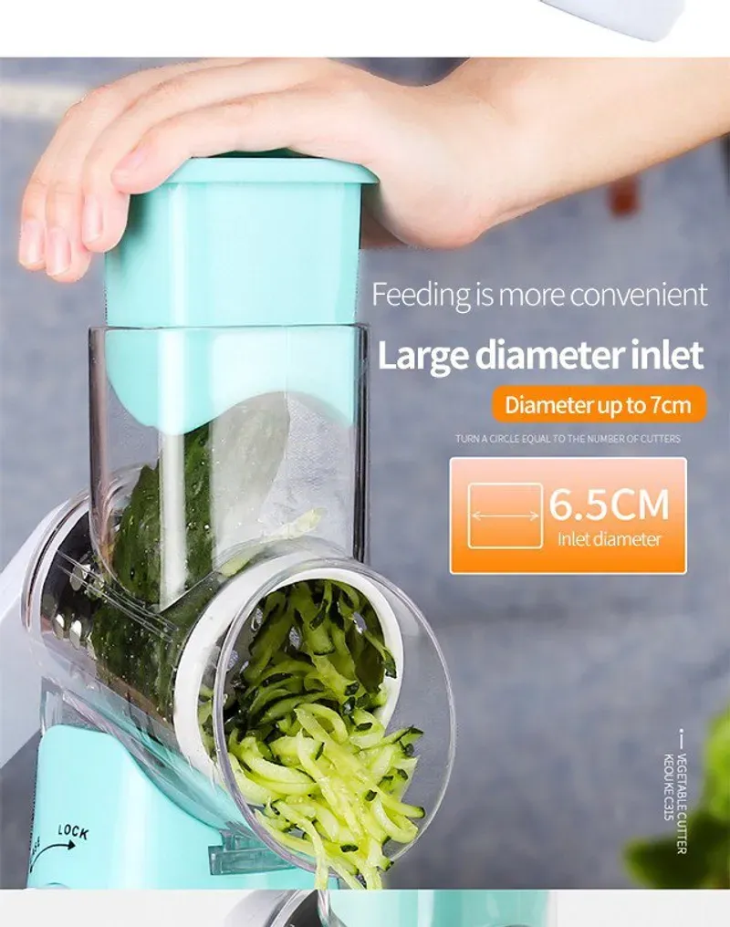 Food Processor Pulse Kitchen Food Processor with Roller