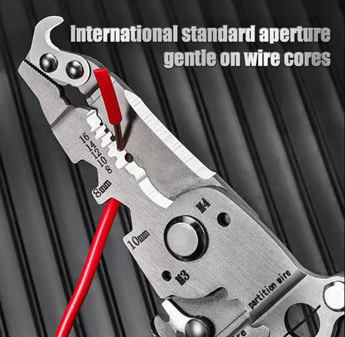 2024 New Multi-Function Folding Wire Strippers-Professional Electrician Tools