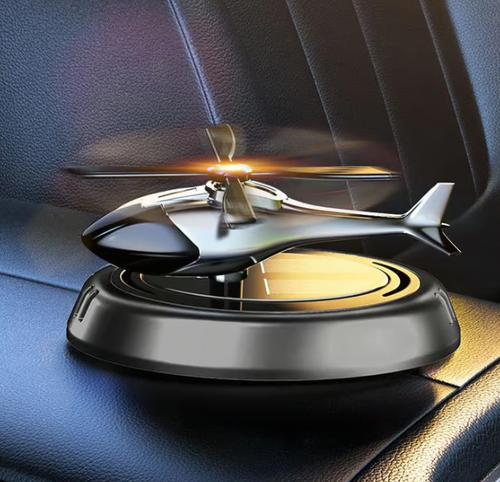 Solar car aromatherapy ornaments