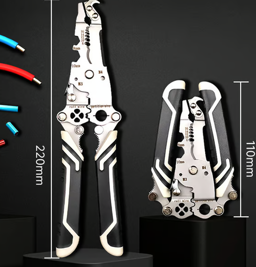 2024 New Multi-Function Folding Wire Strippers-Professional Electrician Tools