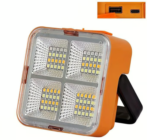 Solar Rechargeable Multifunctional Searchlight