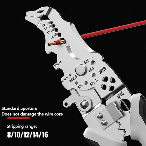 industrial-grade stainless steel wire stripper